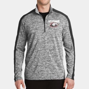 PosiCharge ® Electric Heather Colorblock 1/4 Zip Pullover Thumbnail