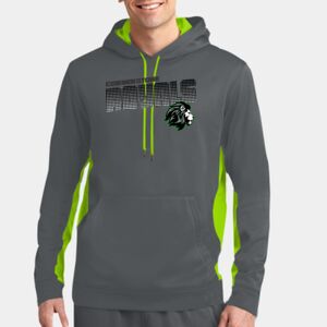 Sport Wick ® Fleece Colorblock Hooded Pullover Thumbnail