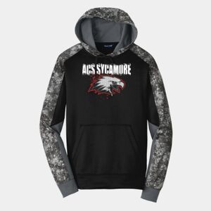 Sport Wick ® Mineral Freeze Fleece Colorblock Hooded Pullover Thumbnail